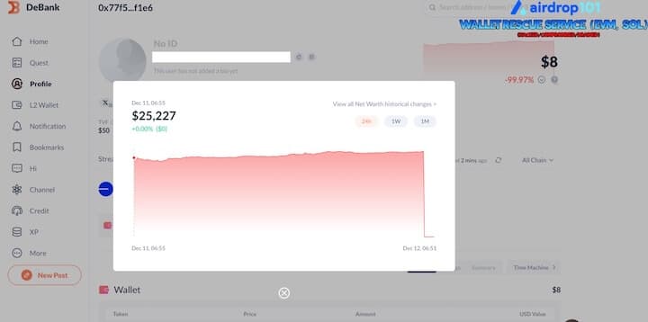 Wallet rescue case: $LINK — Giải cứu $LINK đang staking sau khi máy tính nhiễm mã độc, thiệt hại ban đầu hơn $68,000.